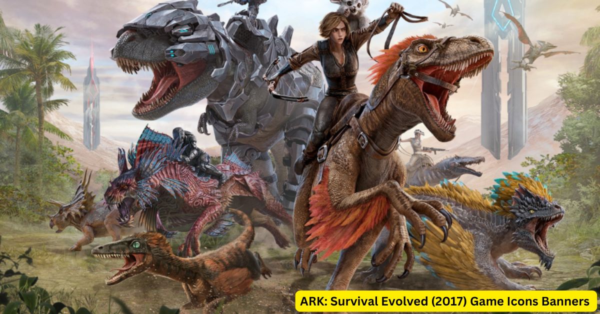 The Various Types Of ARK Survival Evolved (2017) Game Icons Banners Explained